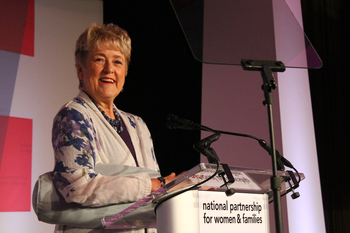 National Partnership Board Chairwoman Ellen Malcolm