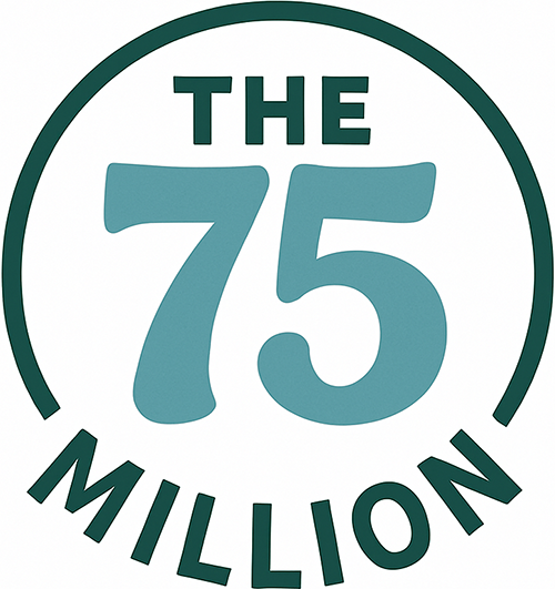 The 75 Million logo
