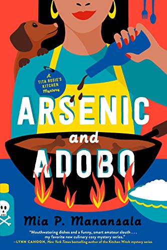 Book cover: Arsenic and Adobo by Mia P. Manansala