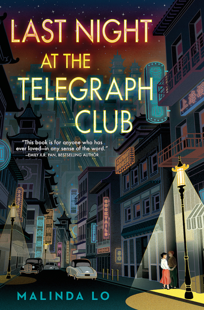 Book over: Last Night at the Telegraph Club by Malinda Lo