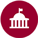 Government building icon