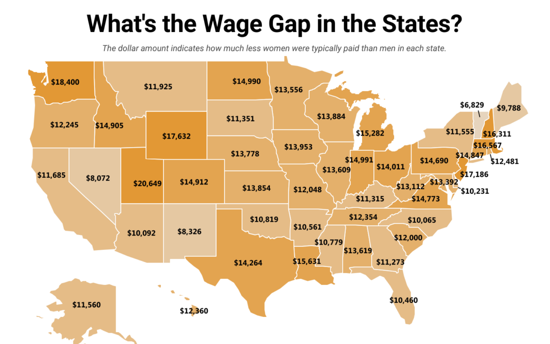 What’s the Wage Gap in the States?