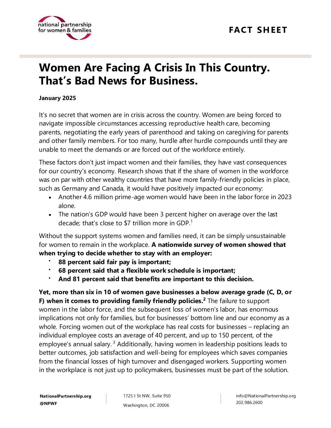 Women Are Facing A Crisis In This Country. That’s Bad News for Business.